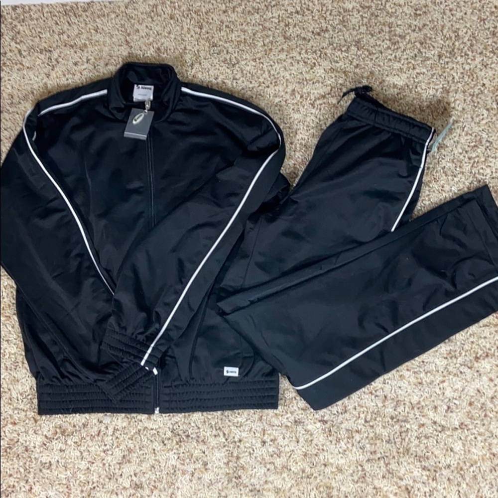 Soffe track suit black